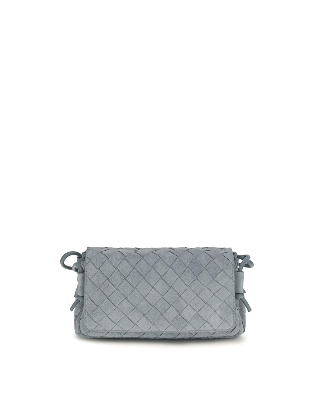 Bottega Veneta Gray Notturno Clutch Mineral