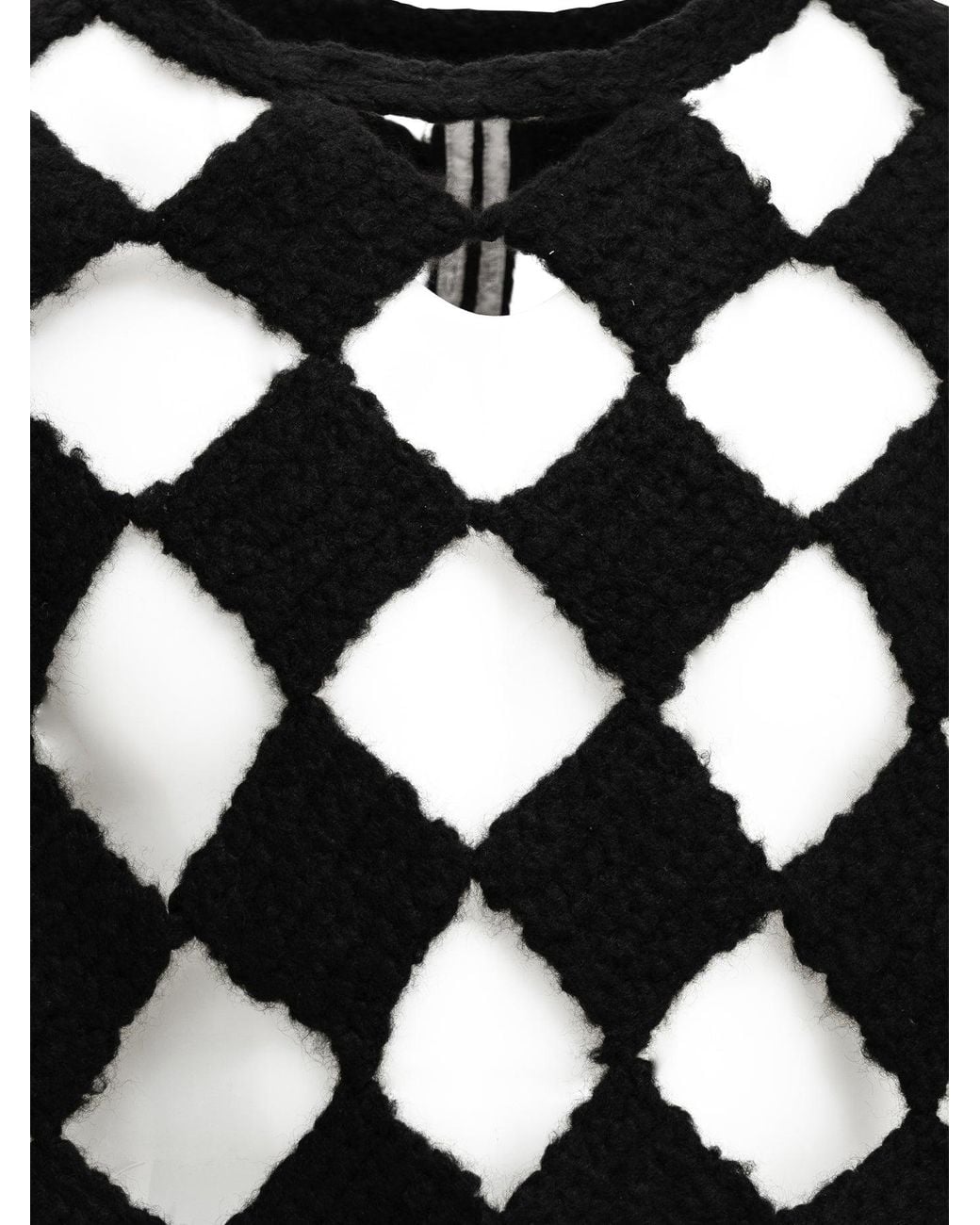 Rick Owens Black Sarutanya Vest for men