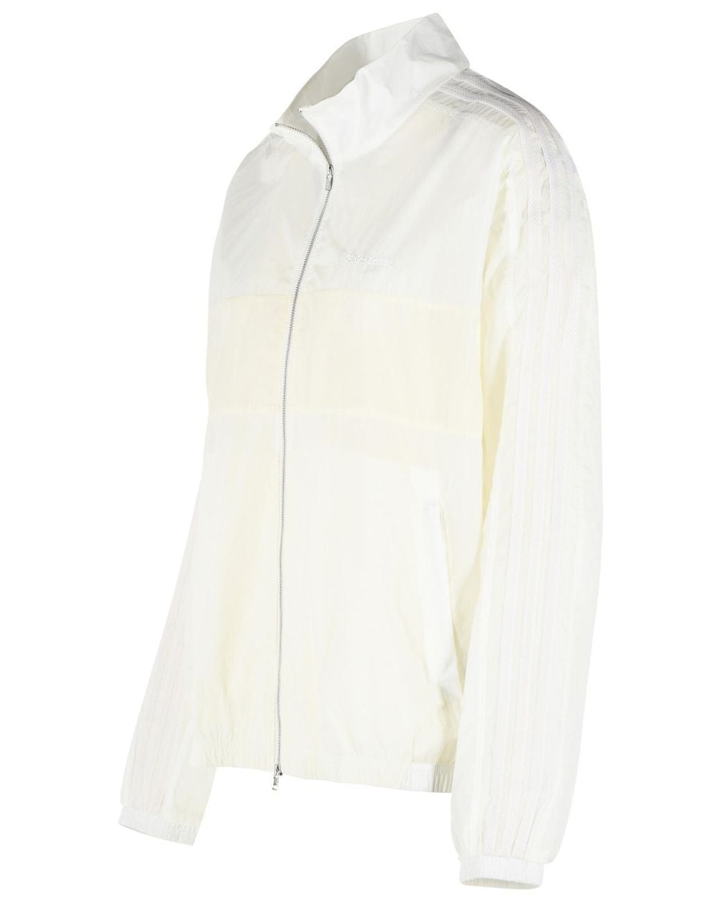 Adidas White Track Jacket Off