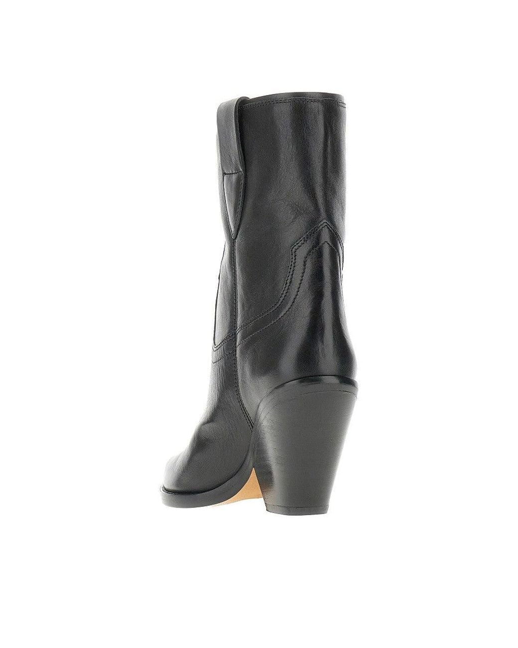 Isabel Marant Black 'Leyane' Boots