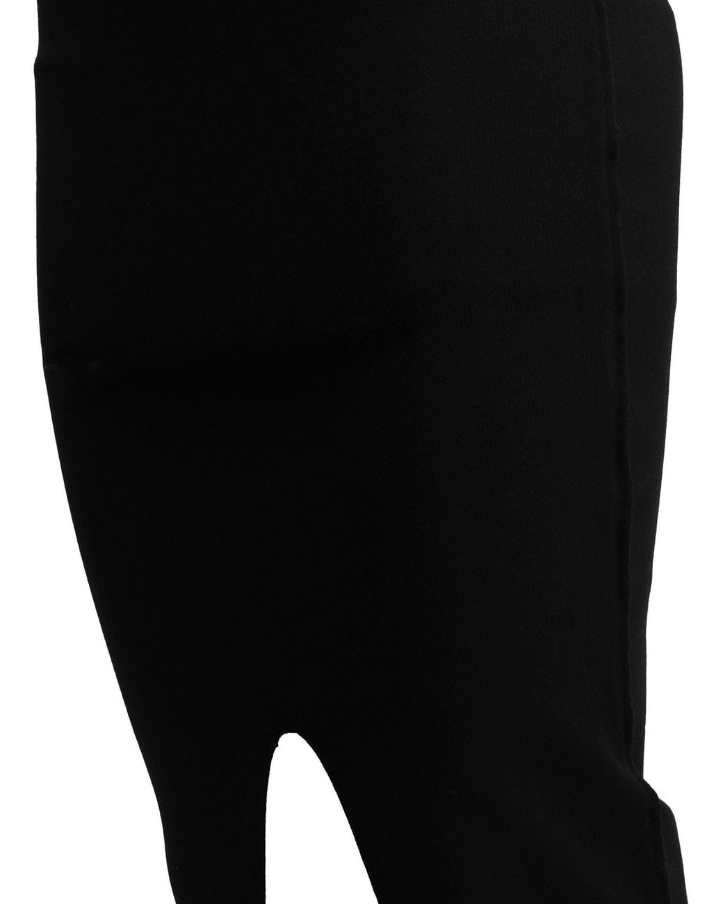 Rick Owens Black "Ankle" Long Skirt