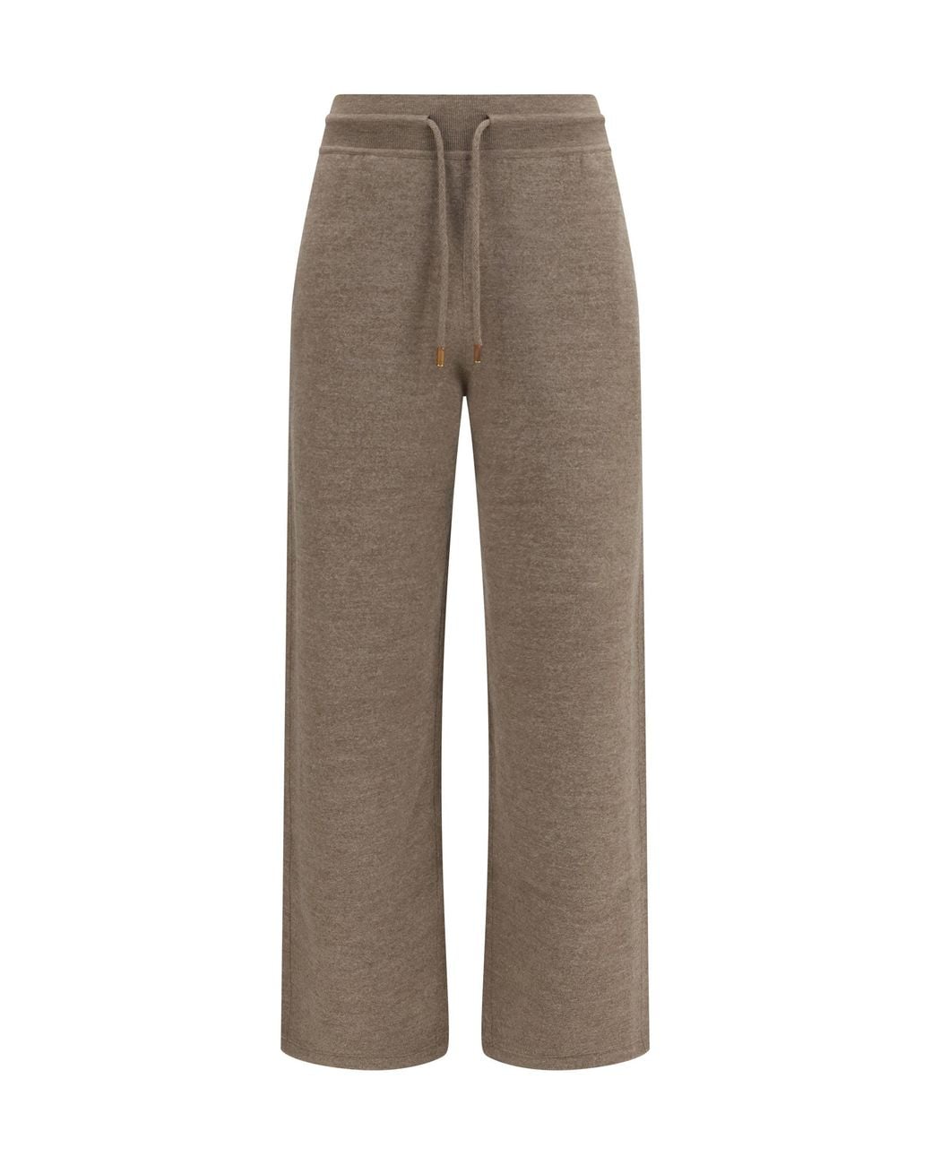 Loro Piana Gray Rassa Wool Drawstring Pants