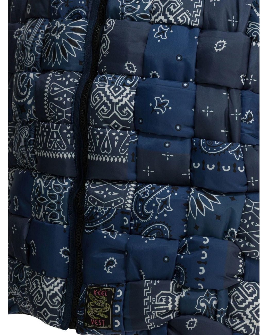 Kapital Blue Nylon Jacket Dark for men