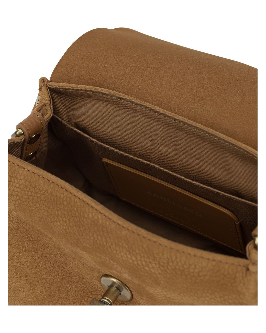 Zanellato Brown "Postina" Small Handbag