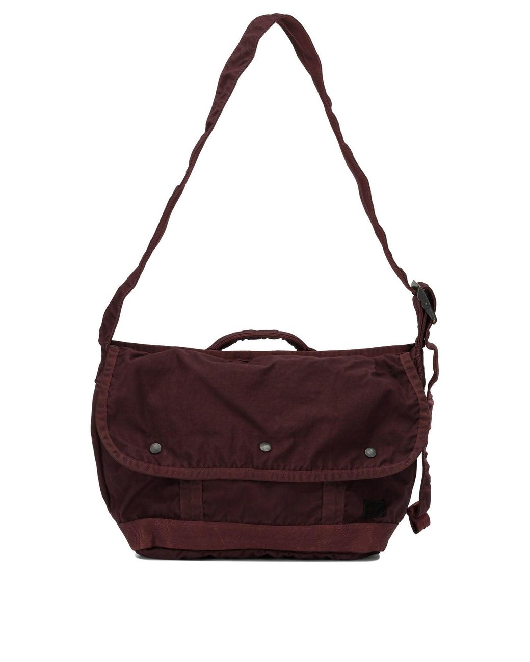 PORTER-YOSHIDA & CO Purple Porter-Yoshida & Co Crag Messenger Large Shoulder Bag Bordeaux for men