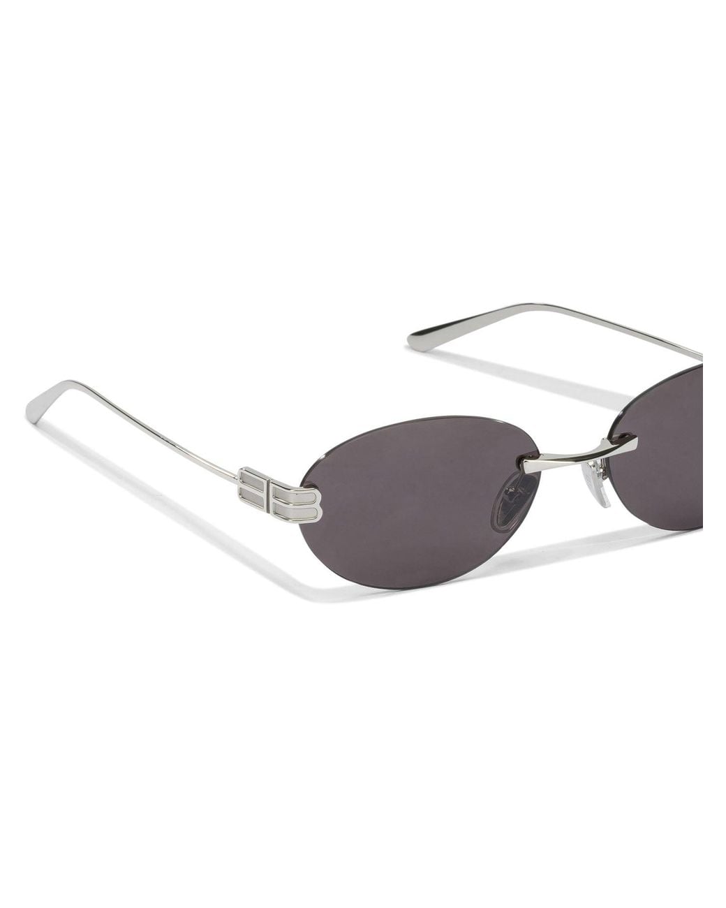 Balenciaga White Af Gossip Acetate Sunglasses