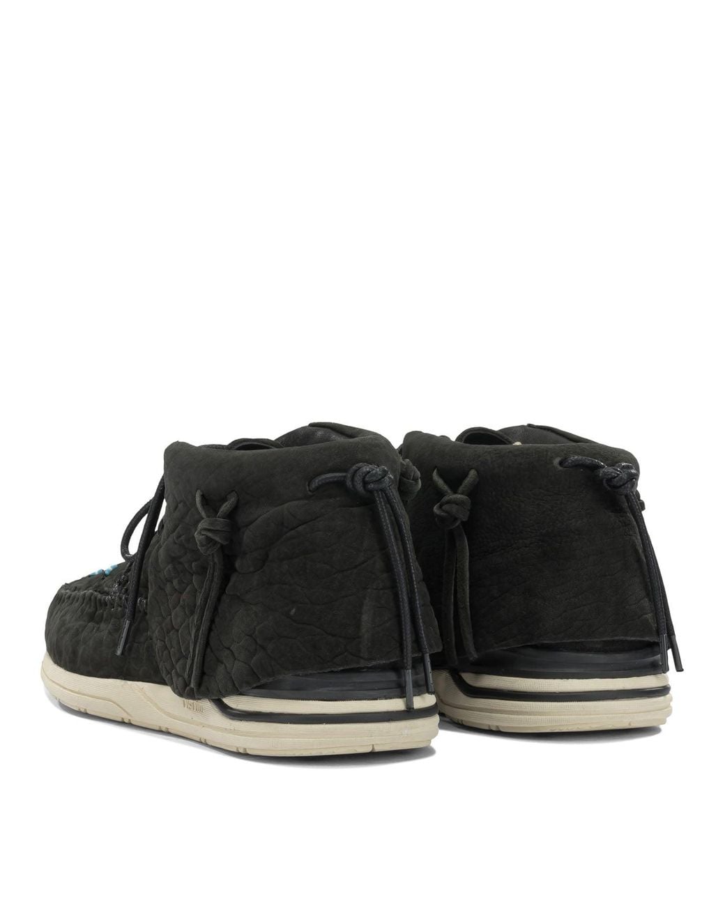 Visvim Black "Lhamo Folk" Lace-Up Boots