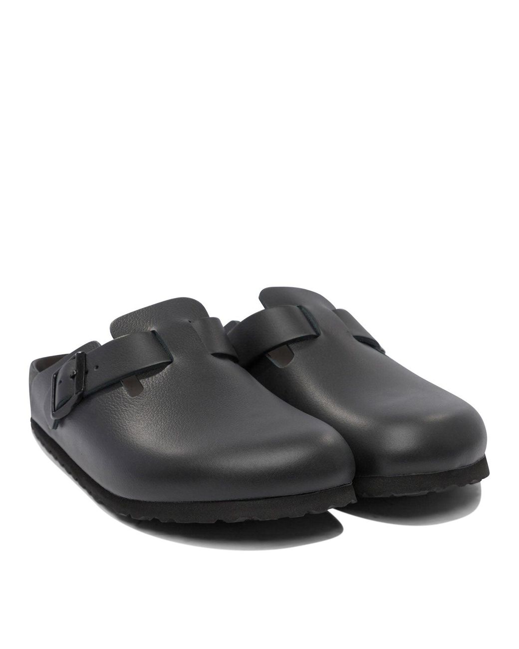 Birkenstock Gray "Boston" Sabot for men
