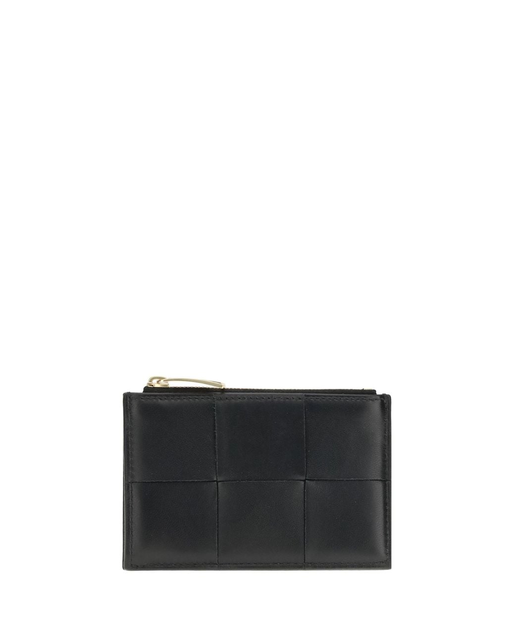 Bottega Veneta Black Lambskin Card Holder