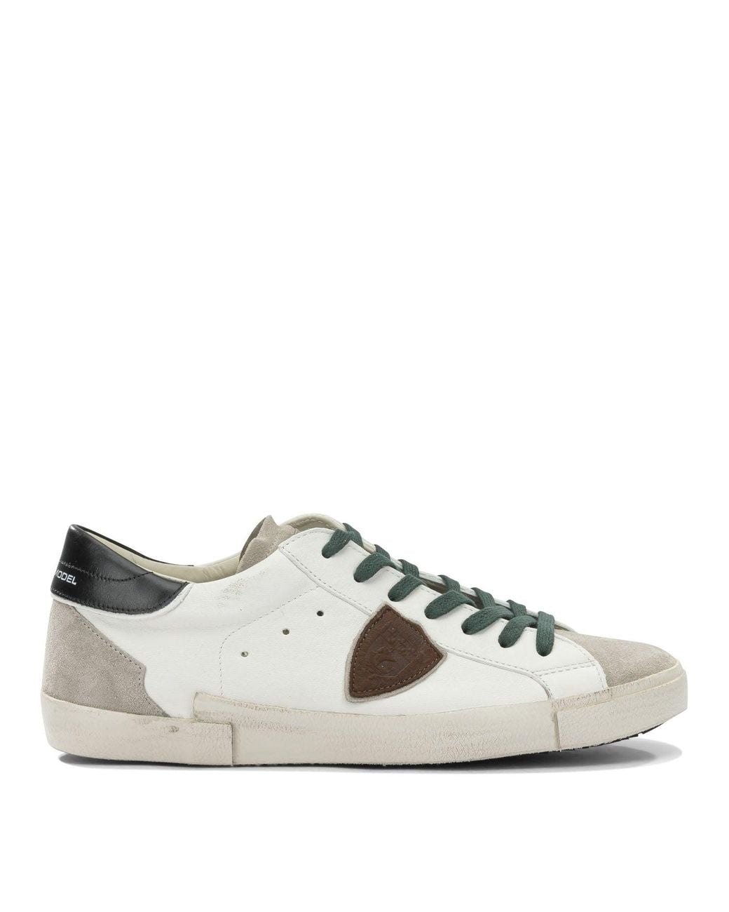 Philippe Model White Sneakers & Slip-On