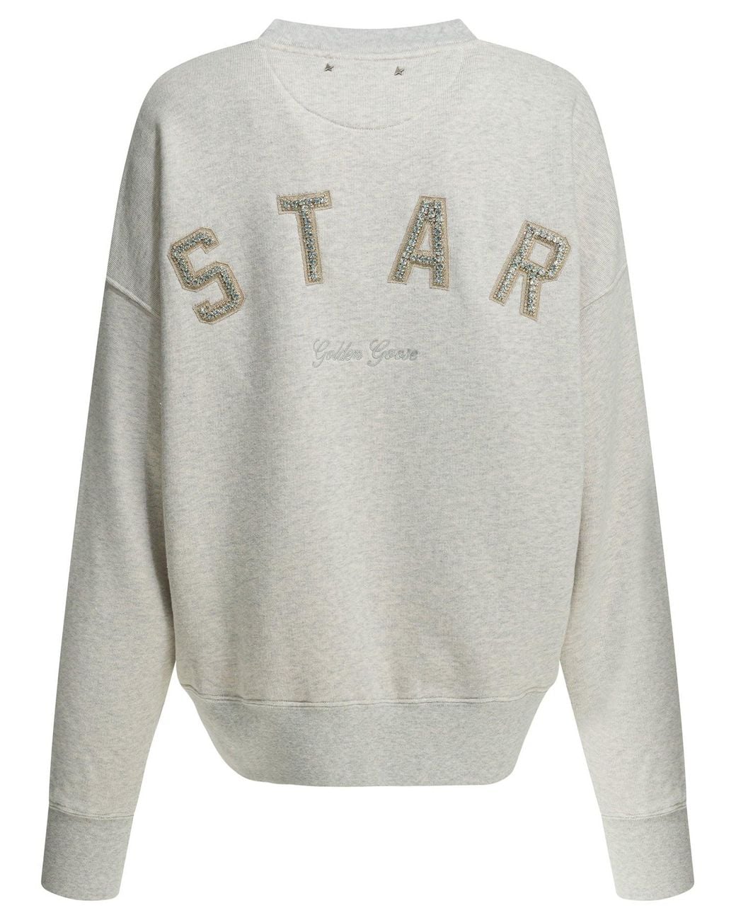 Golden Goose Deluxe Brand Gray "Star" Crewneck Sweatshirt