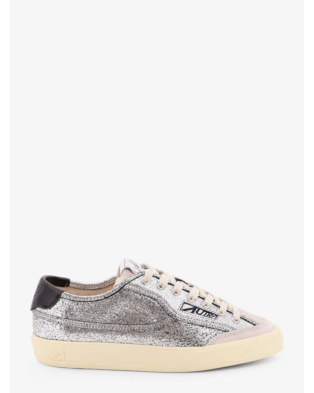Autry White Windscape Low Leather Sneakers