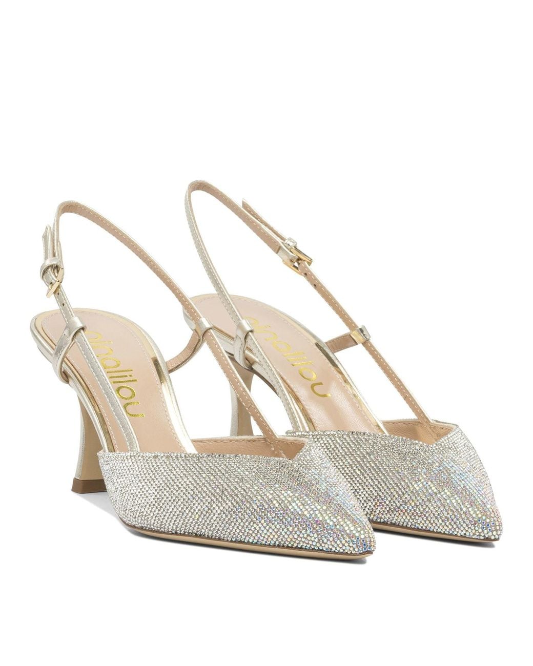 Ninalilou White Heeled Shoes
