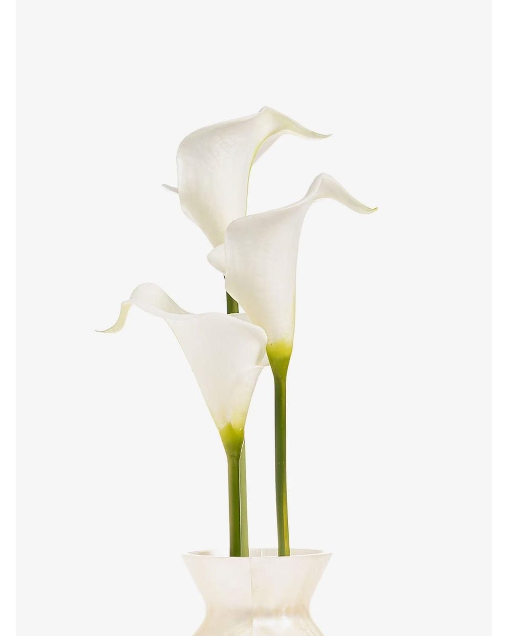 Cult Gaia Natural Florence Acrylic Clutch Bag With Marbled Effect And Calla Lily Detail