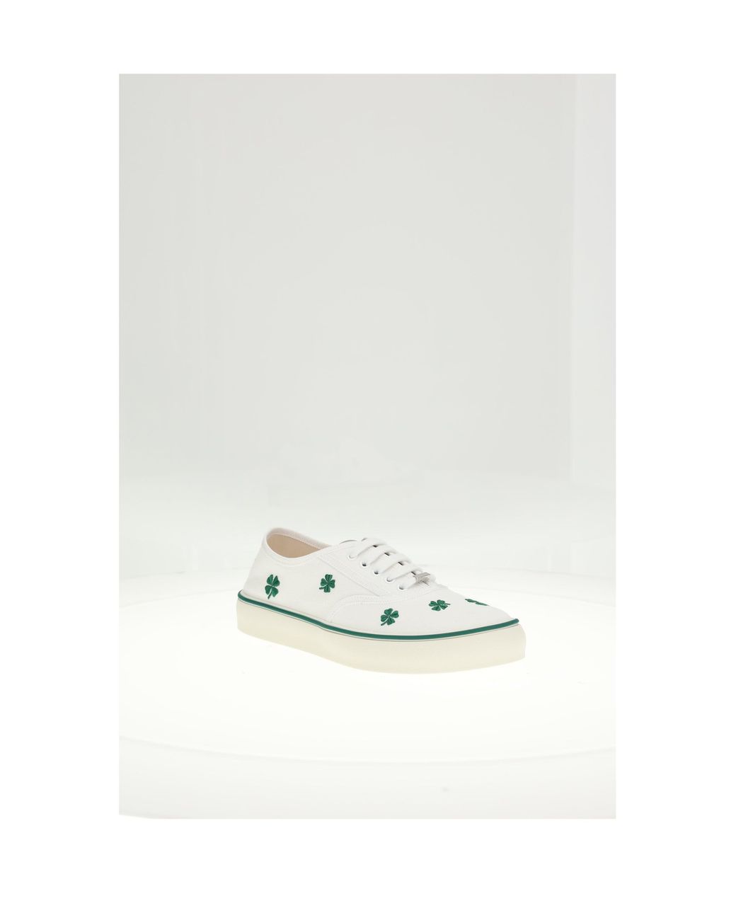 Dior White Sneakers Cotton- Upper: Trainers