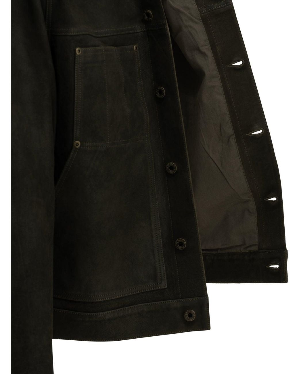 Filson Black "Cruiser" Leather Jacket for men