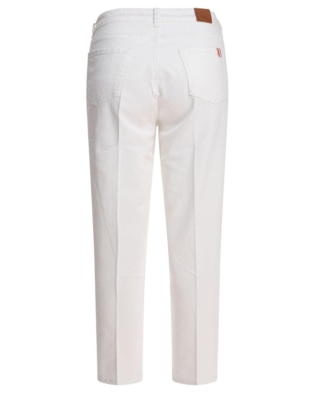 Ines De La Fressange Paris White Jeans
