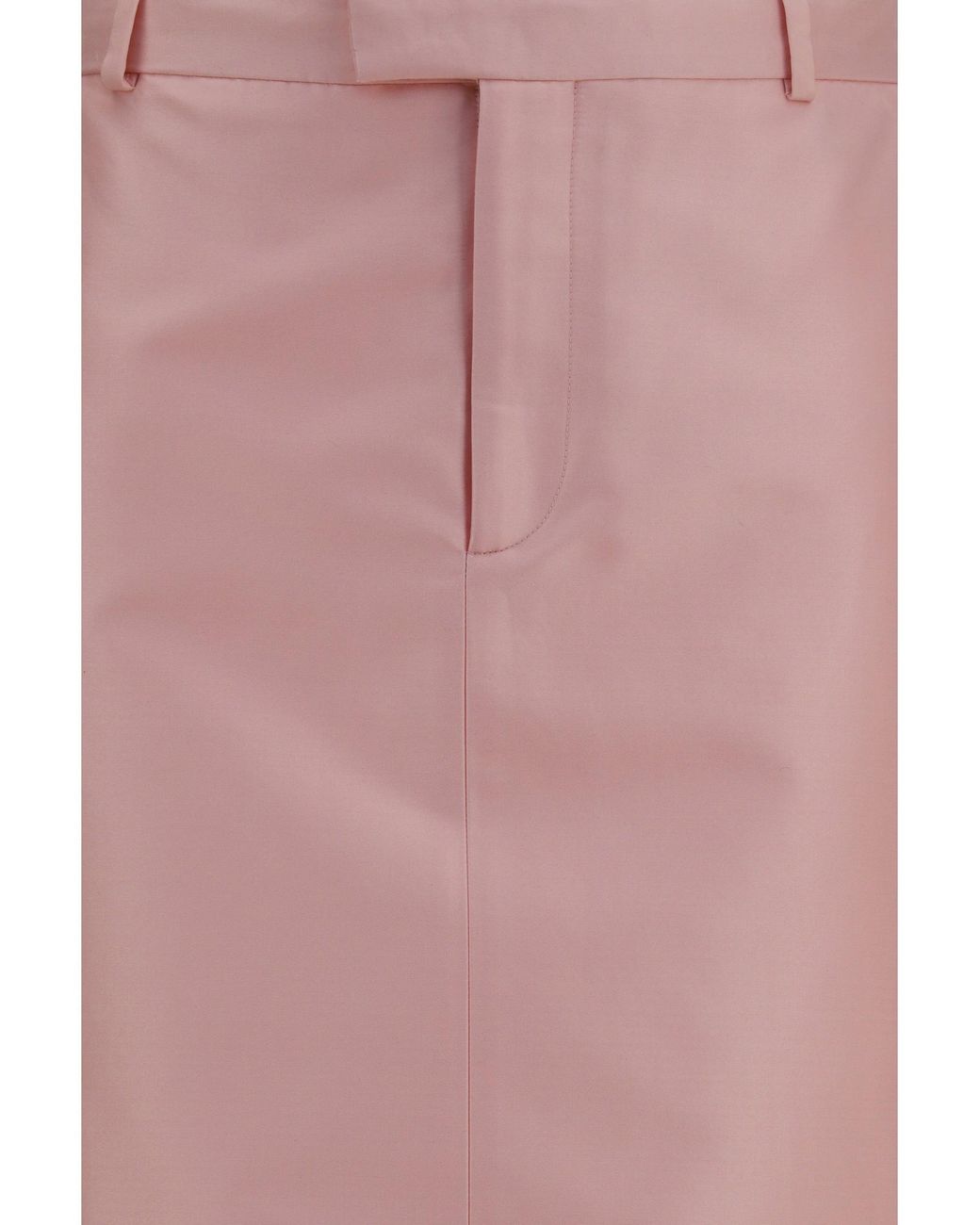 Gucci Pink Silk Faille Skirt