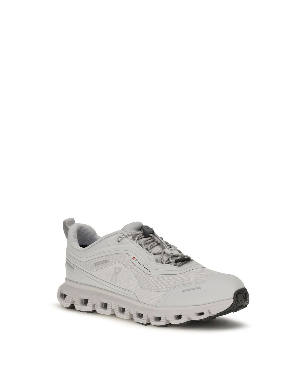 On Shoes White Cloud 6 Geo Waterproof Sneakers Wolf
