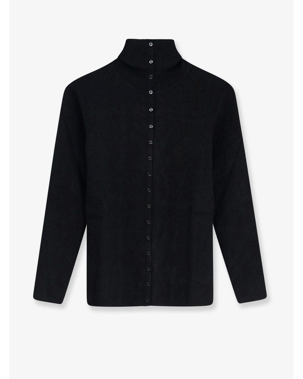 Totême Blue Viscose Blend Cardigan