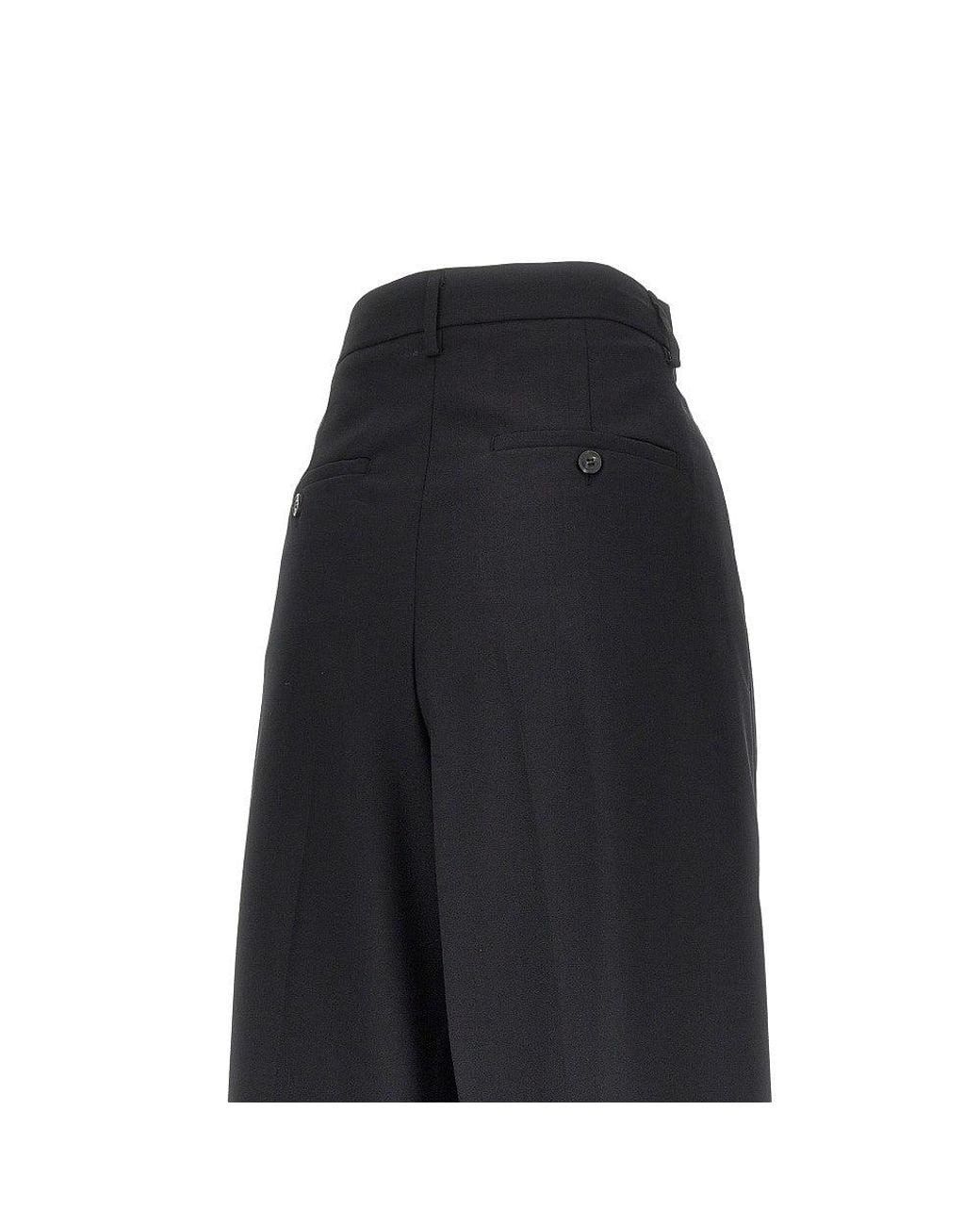 Weekend by Maxmara Natural Barrel Leg Drill Pants