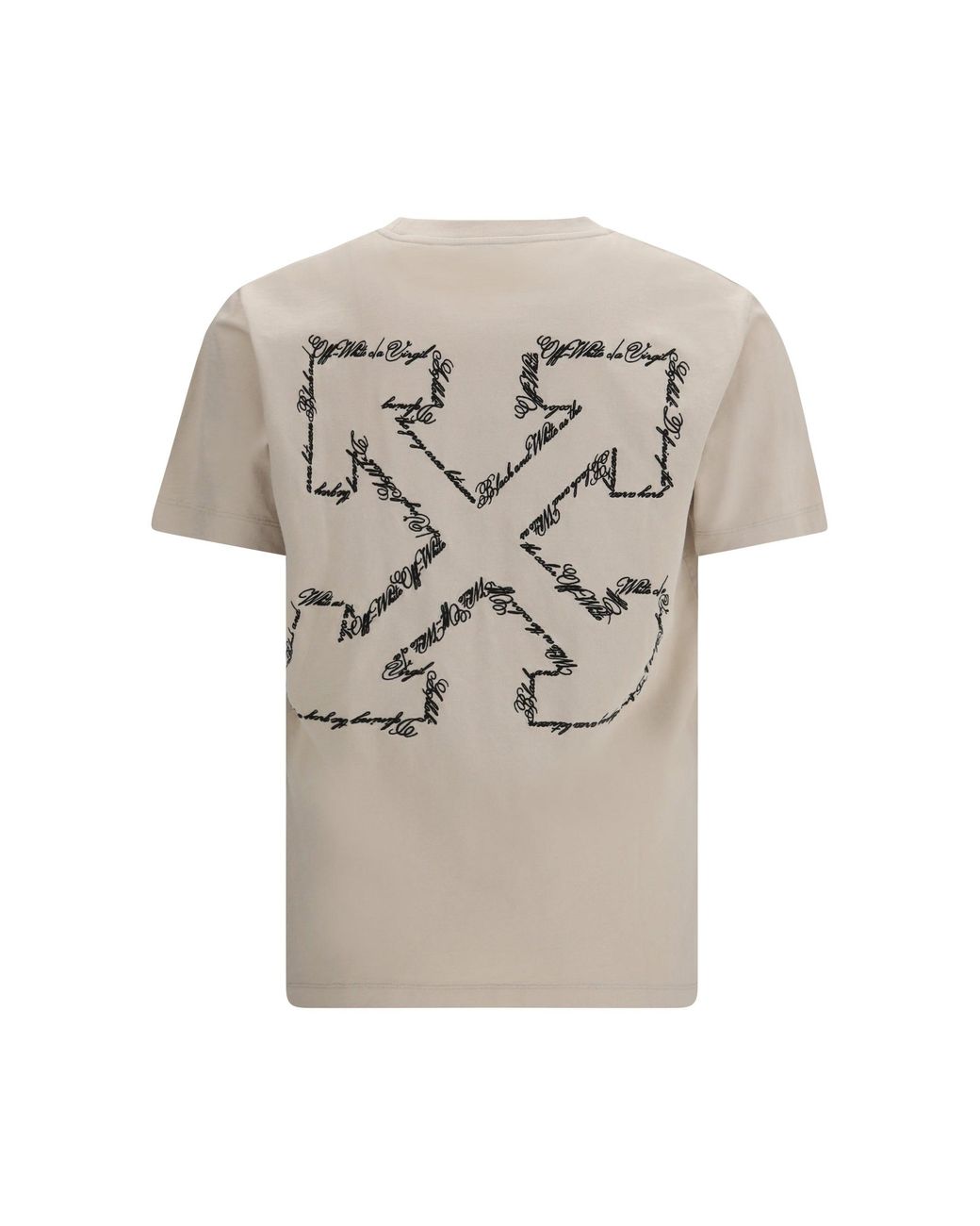 Off-White c/o Virgil Abloh Multicolor Script Arrow T-Shirt for men