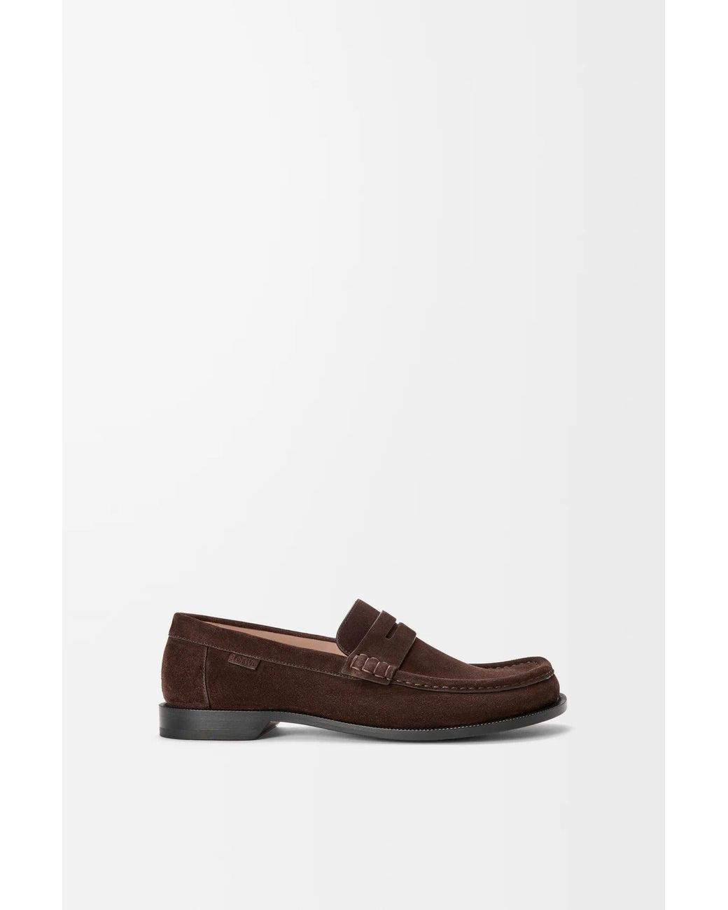 Loewe White "Campo" Loafers for men