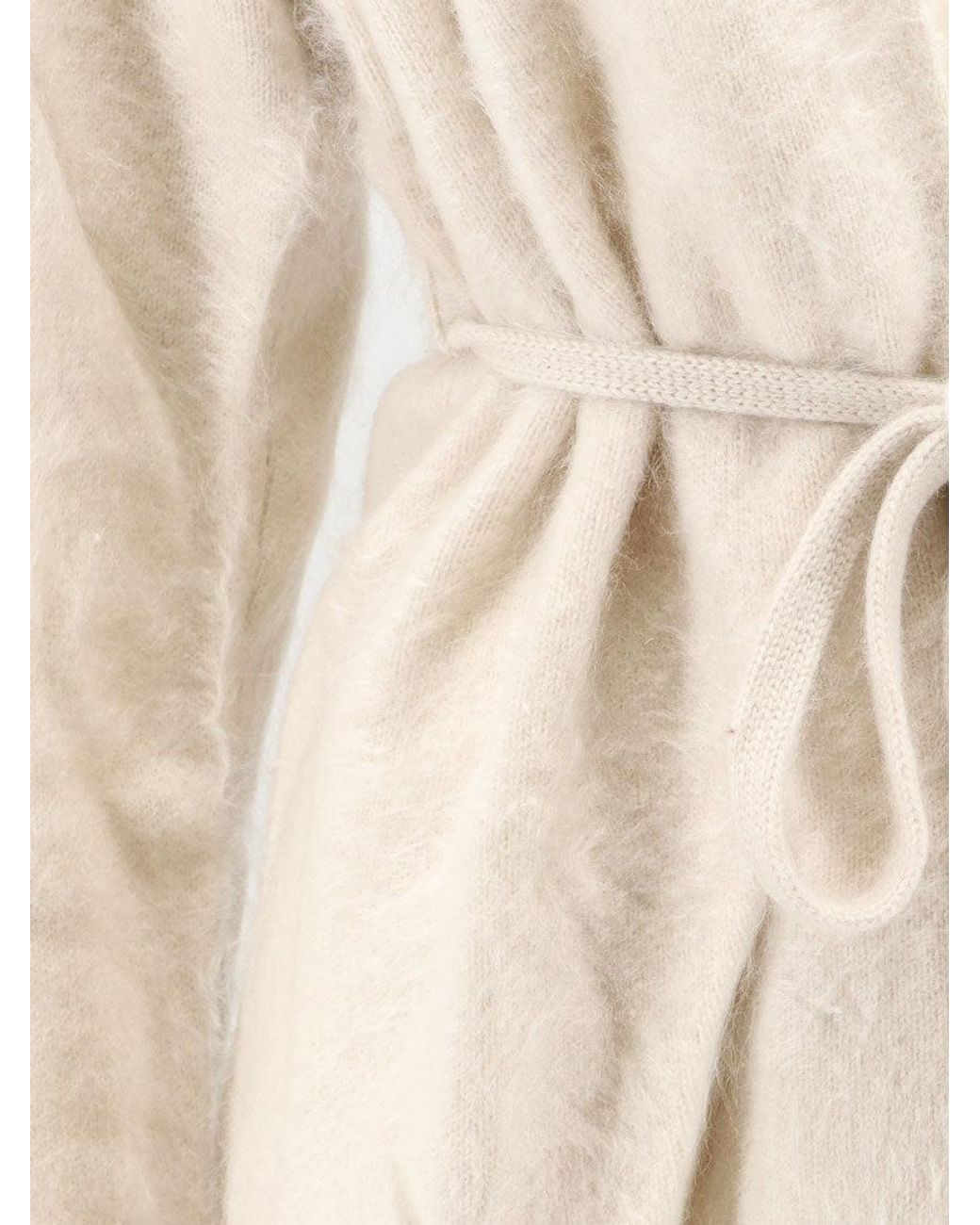 Soft Goat Natural Cashmere Cardigan
