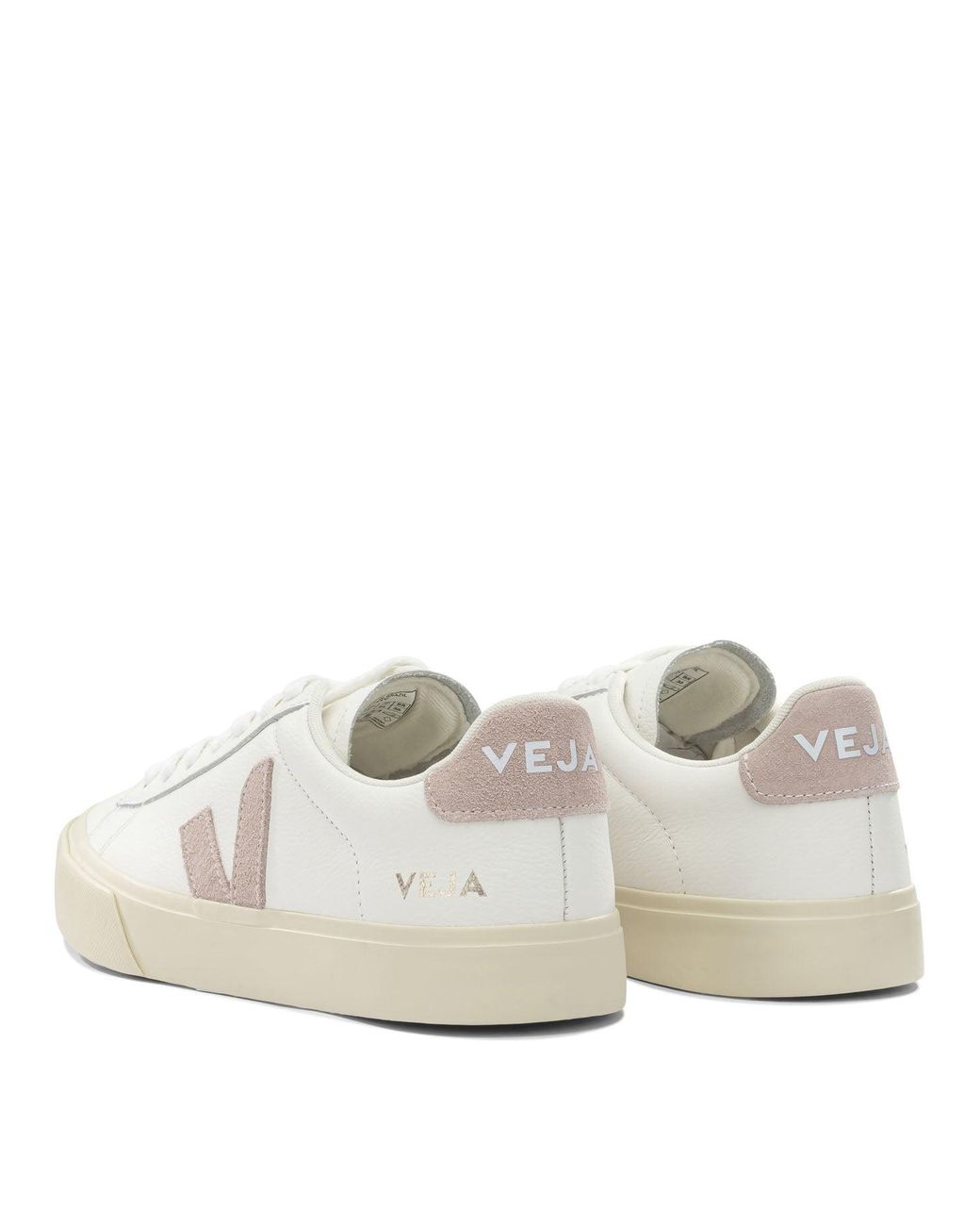 Veja White "Campo" Sneakers