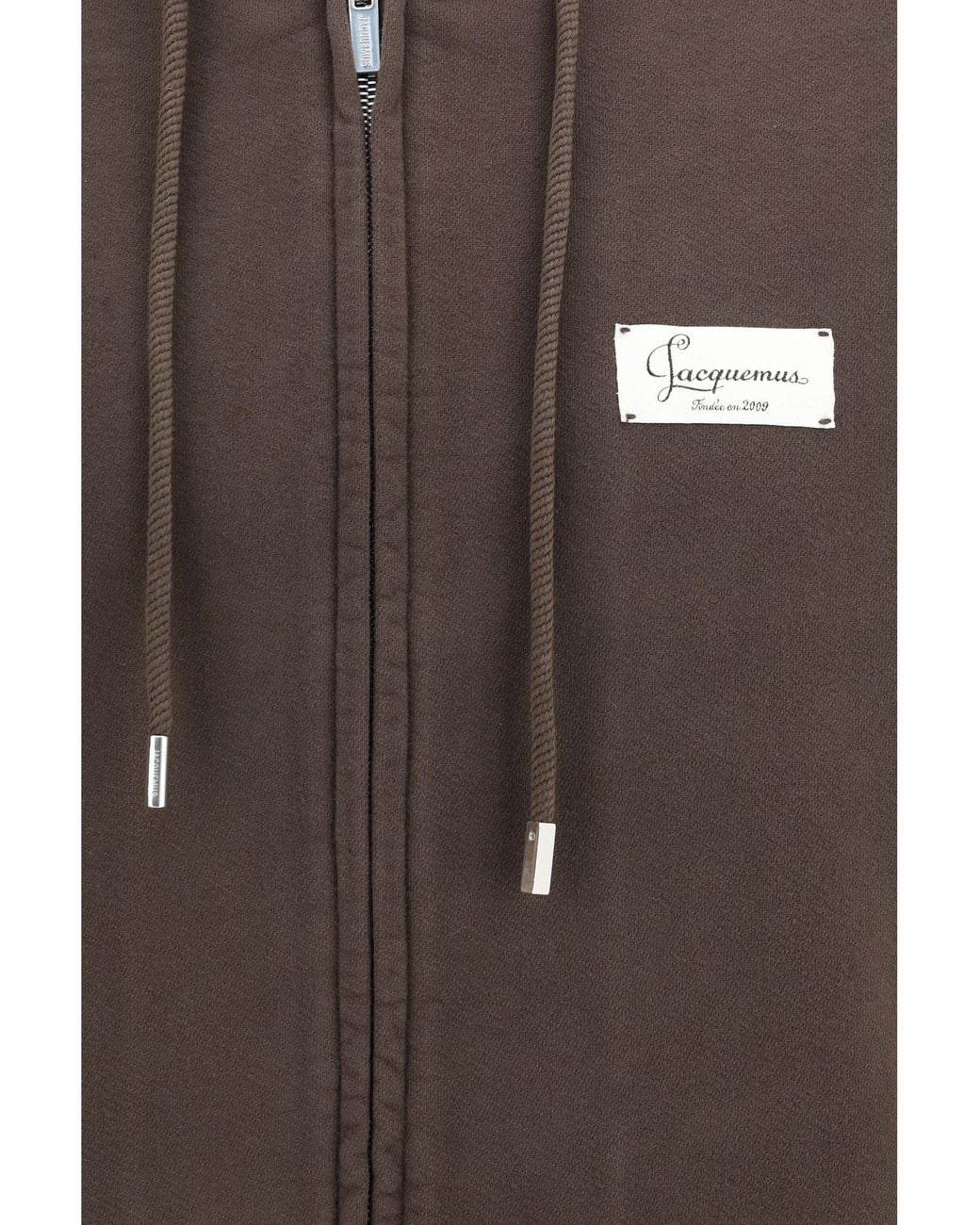 Jacquemus Brown Le Montaigne Hooded Sweatshirt for men