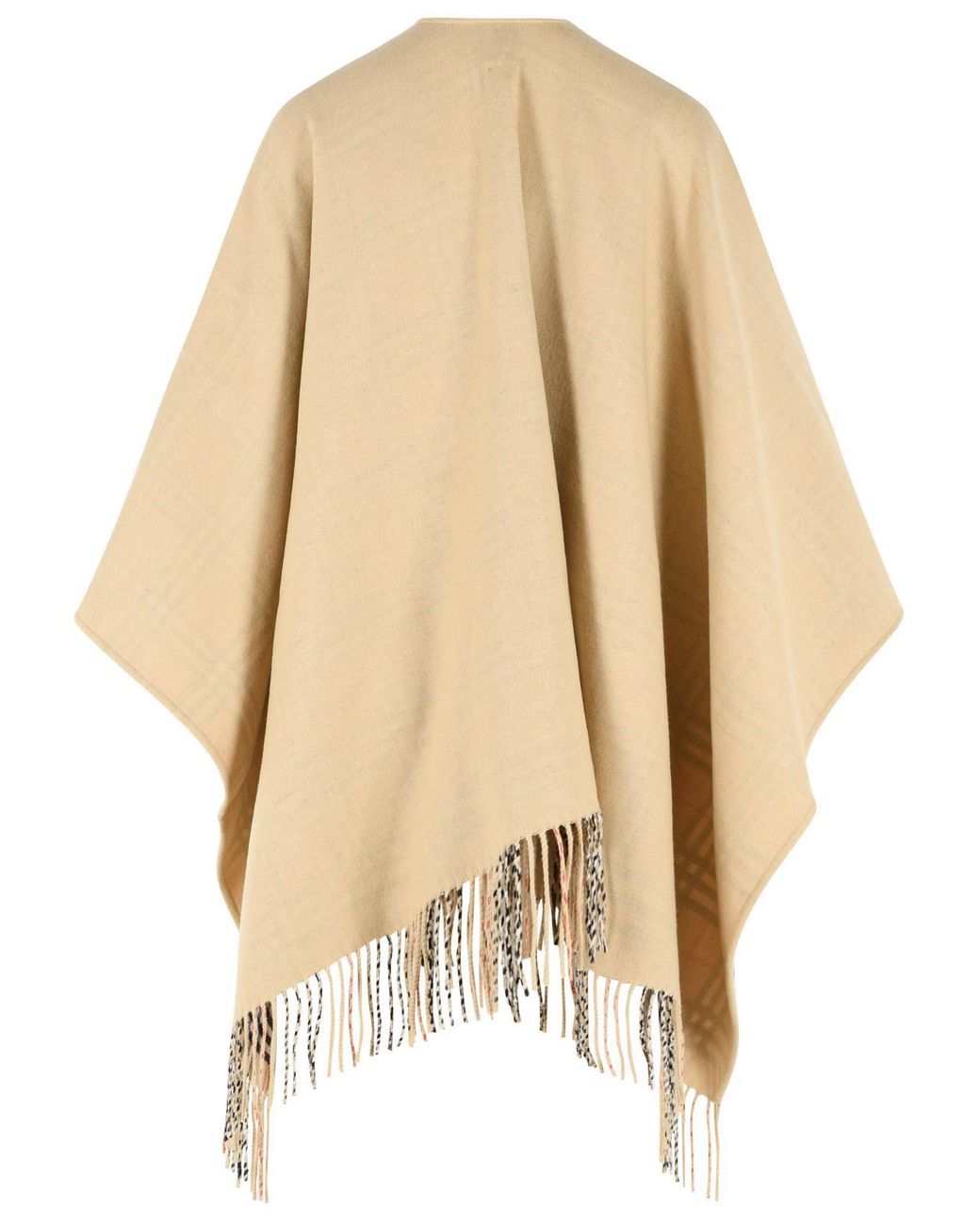 Burberry Natural Wool Cape