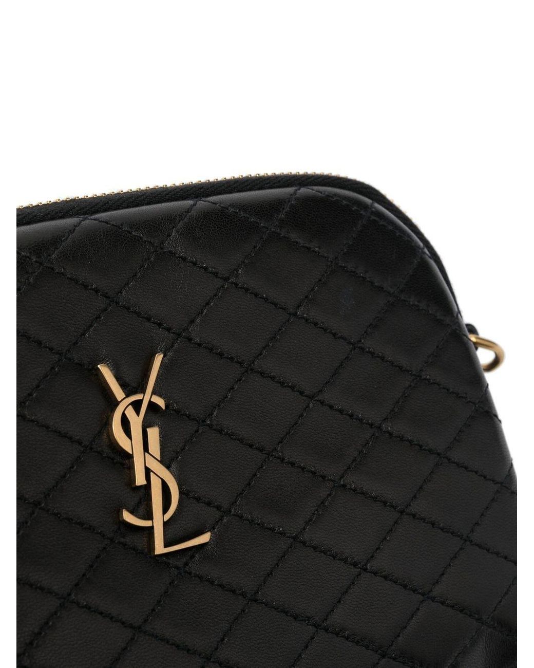 Saint Laurent Black "Bag Gaby" Crossbody Bag