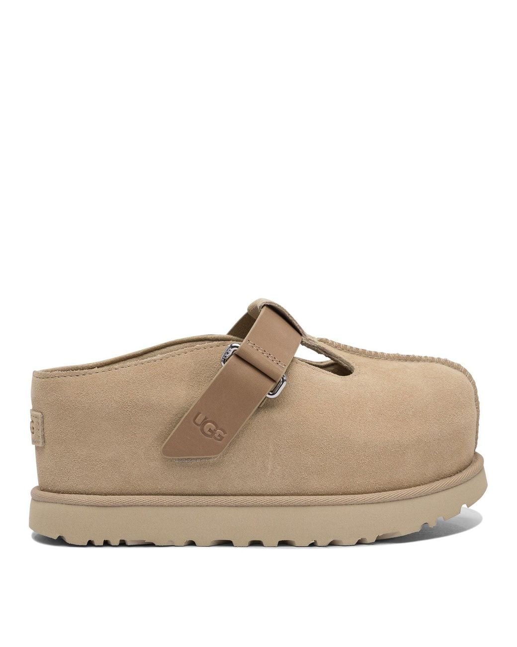 Ugg Brown Suede Leather Loafers