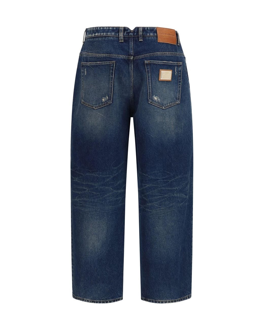 Dolce & Gabbana Blue Dolce & Gabbana Denim Pants for men