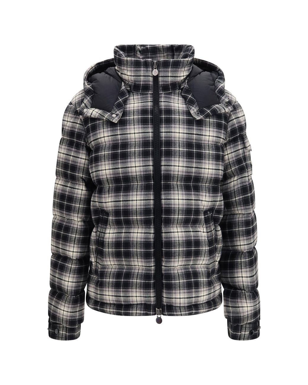 Moncler Black Airor Down Jacket With Hood for men