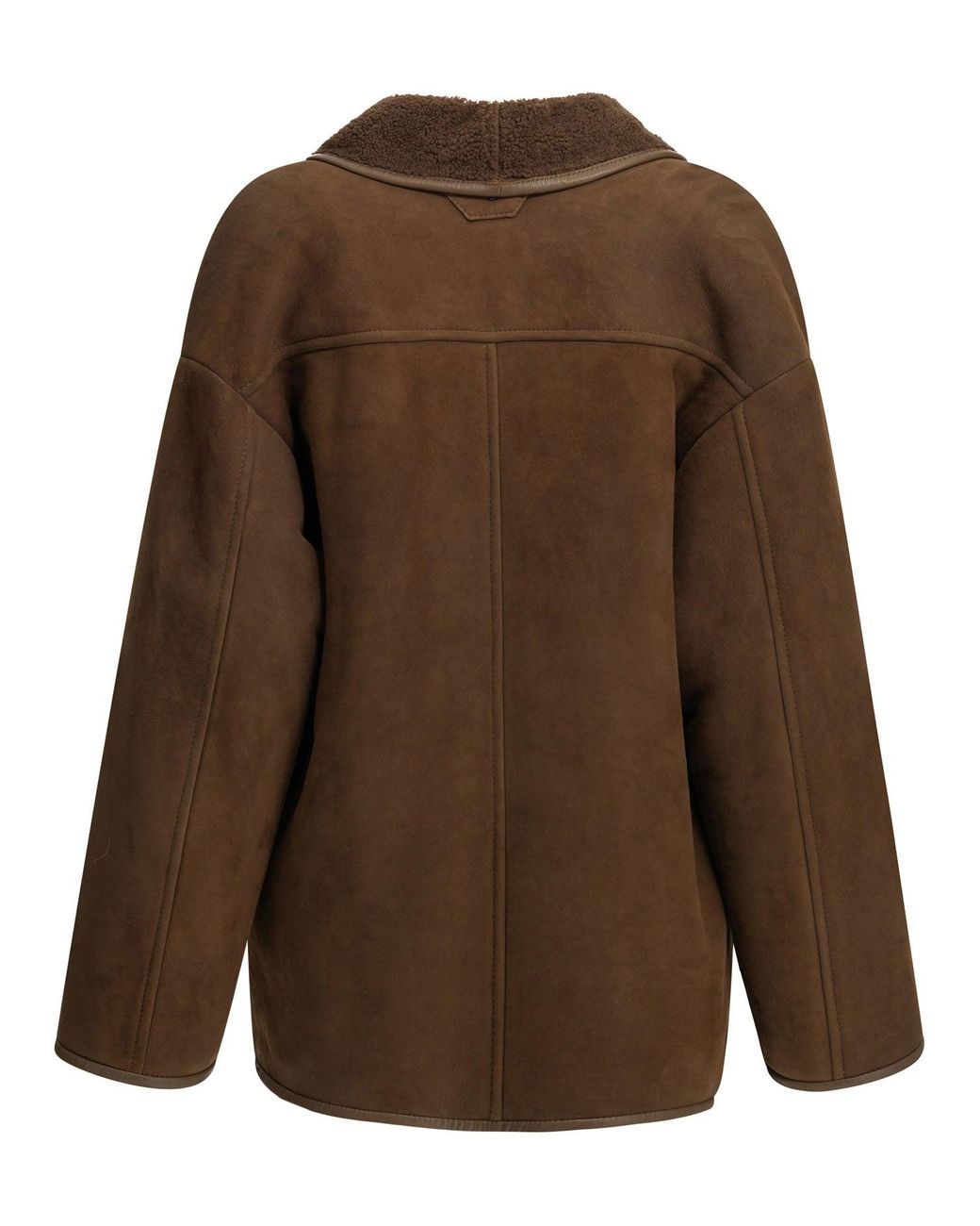 Salvatore Santoro Brown Shearling Jacket