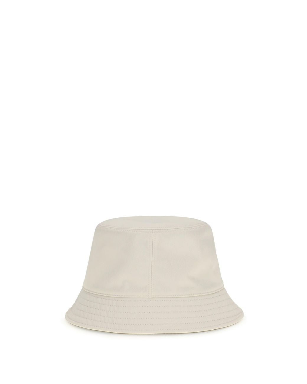 Moncler White Reversible Bucket Hat