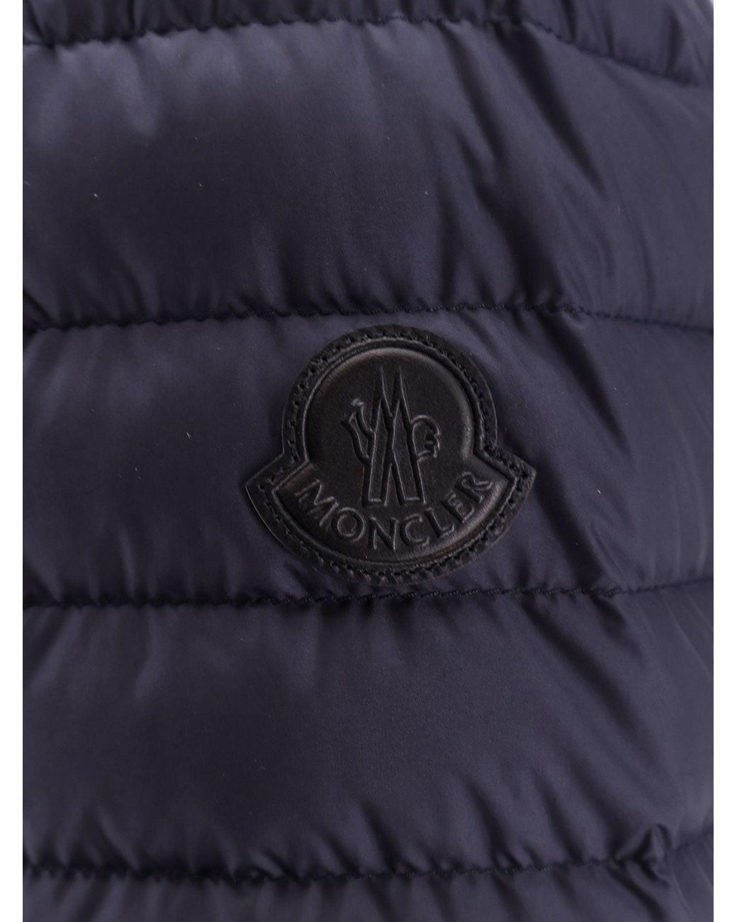 Moncler Blue Varax Padded And Quilted Jacket