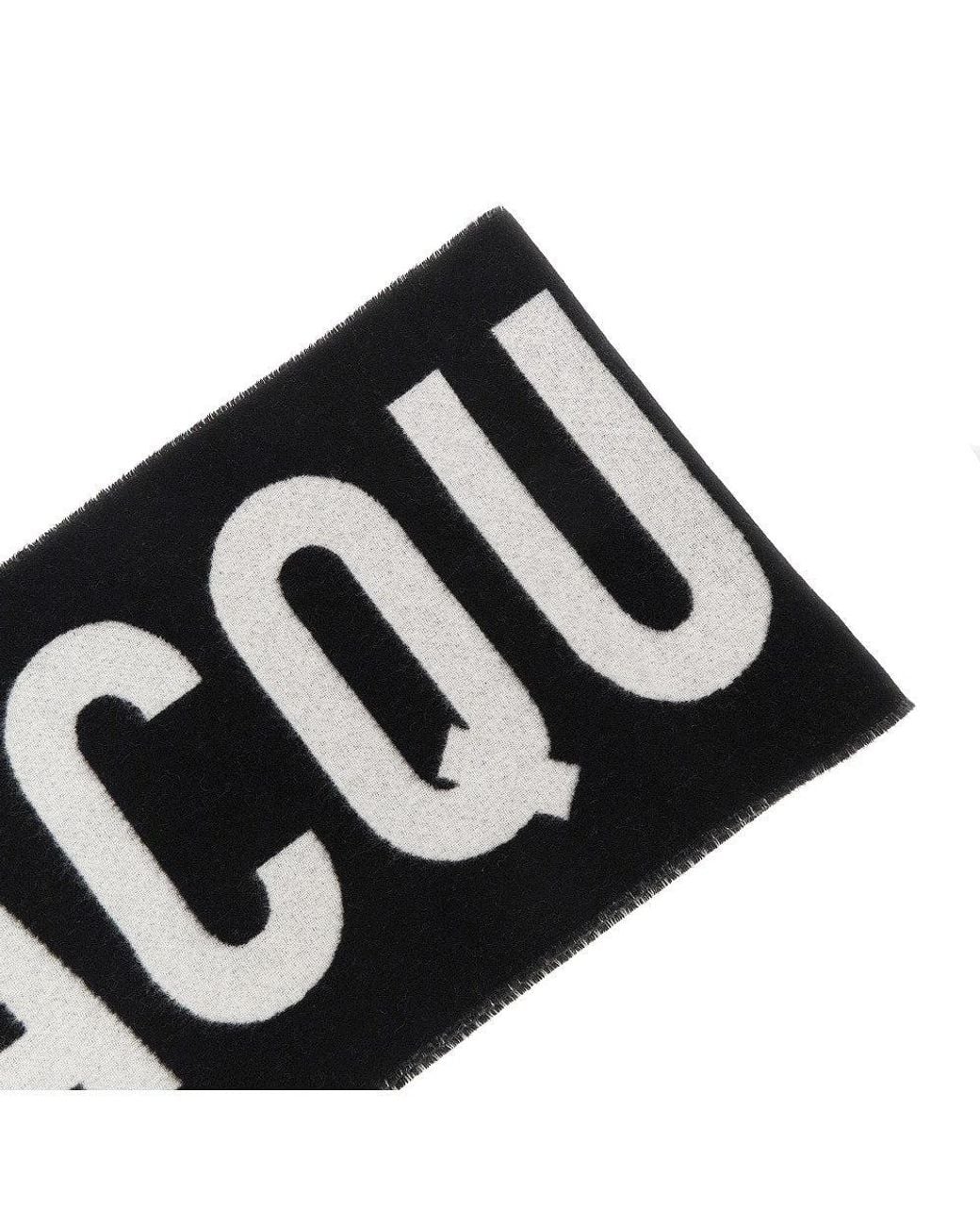 World Class Fashion Black Jacquemus Jacquard Logo Wool Scarf for men