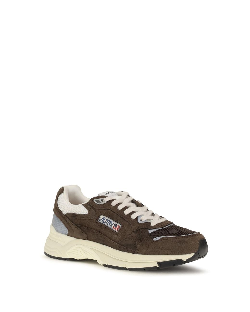 Autry White Hyperway Low Sneakers Mesh Cotto/Marshmallow for men