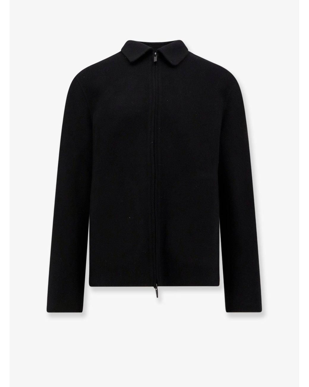 Hevò Black Verdemare Wool Coat for men