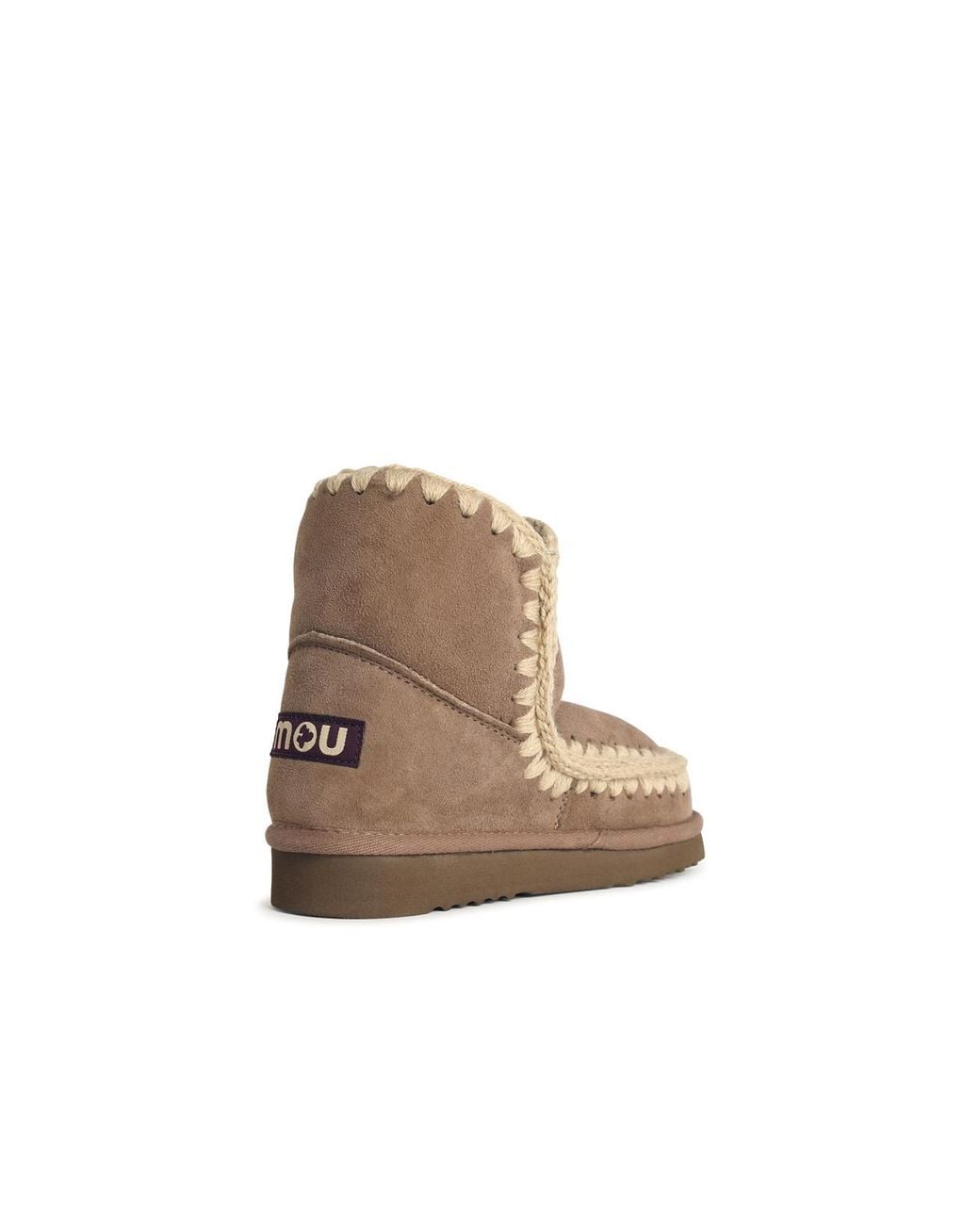 Mou Natural Eskimo 18 Mole Suede Ankle Boots