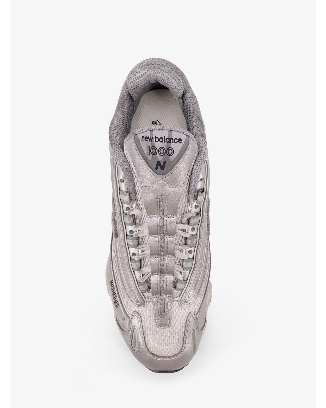 New Balance White 1000 Sneakers for men