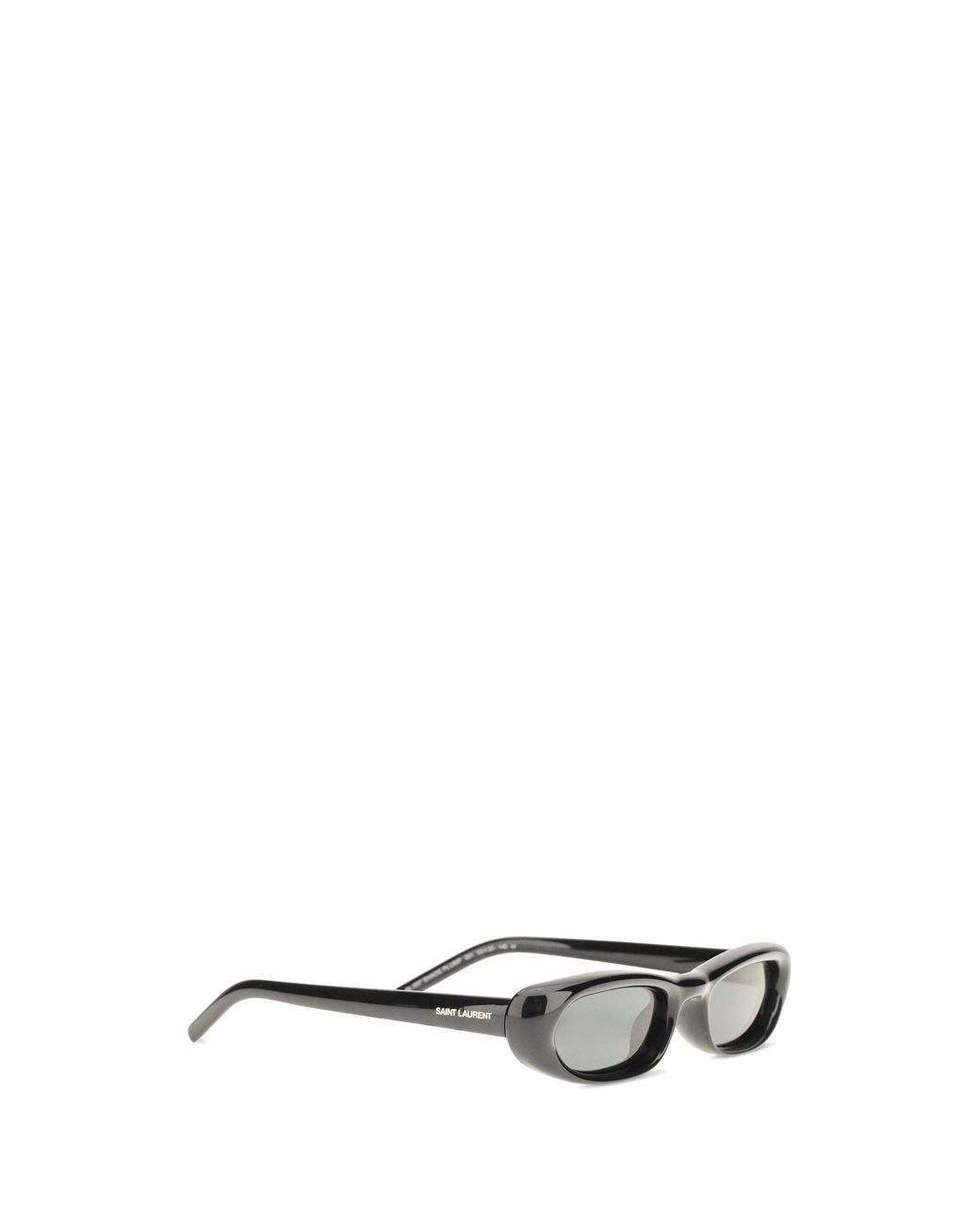 Saint Laurent White Tortoiseshell Sunglasses