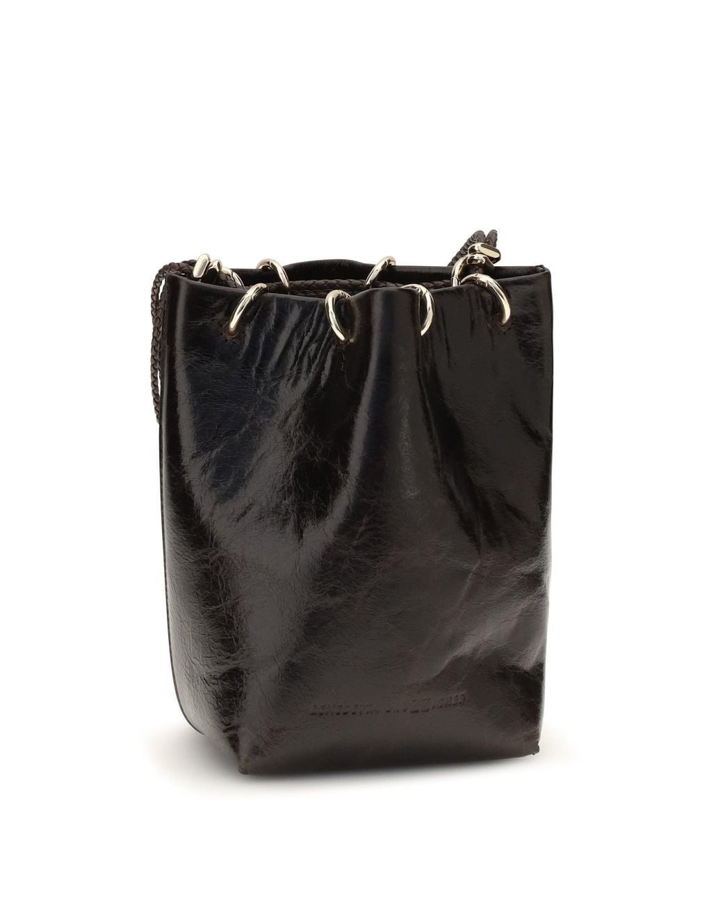 Benedetta Bruzziches Black Doudou Petite Bucket Bag