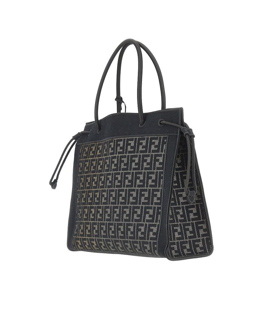 Fendi Black Large Magic' Shopping Bag
