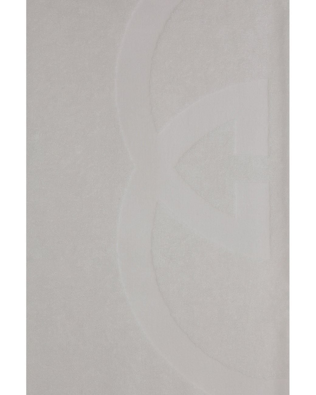 Gucci White Cotton Terry Towel With Web