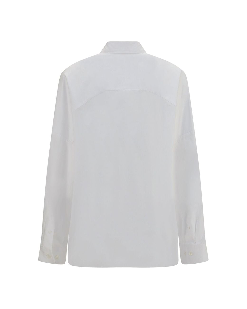 Dries Van Noten Gray Beaded-Detail Shirt