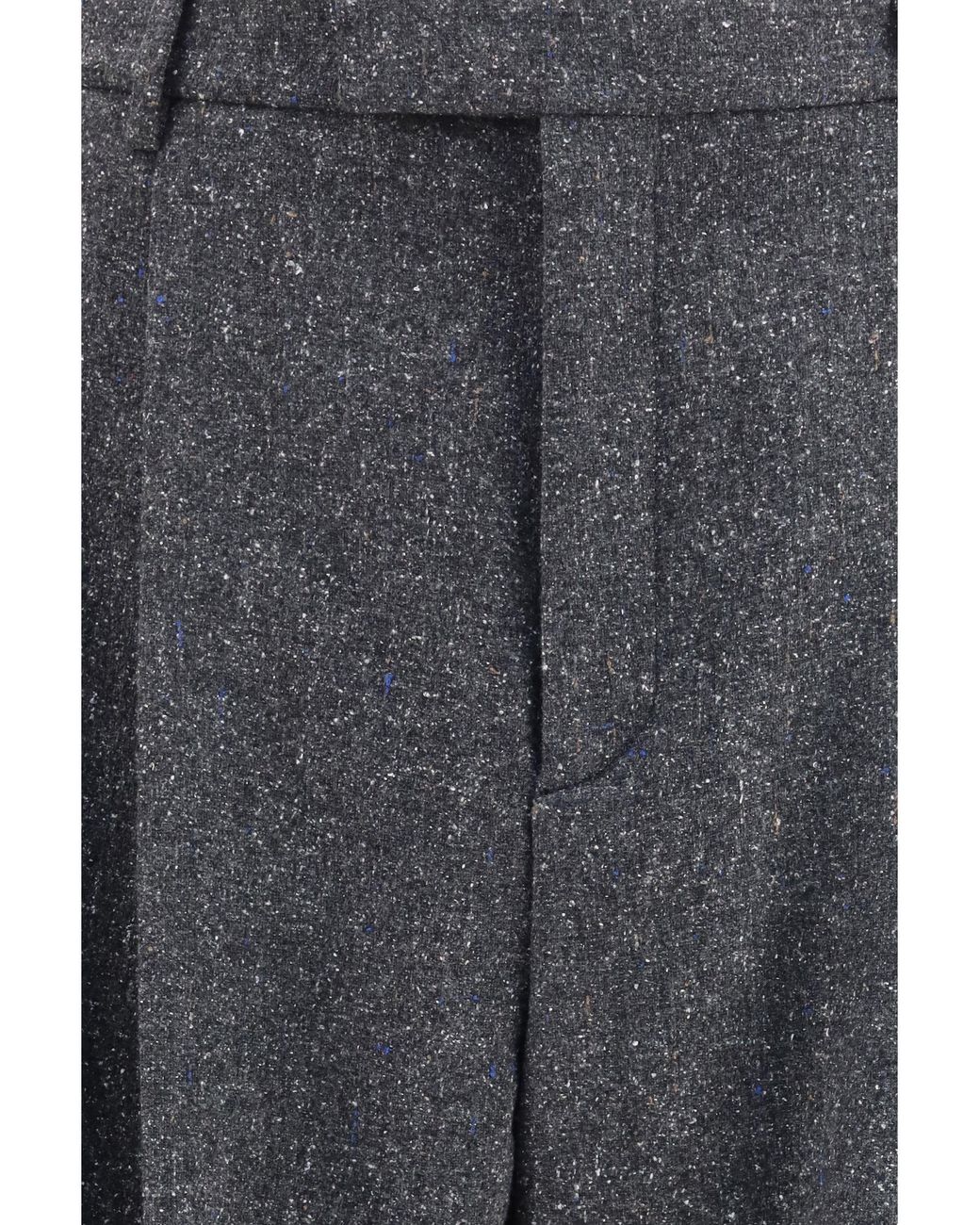 Valentino Gray Tailored Wool And Silk-Blend Pants for men