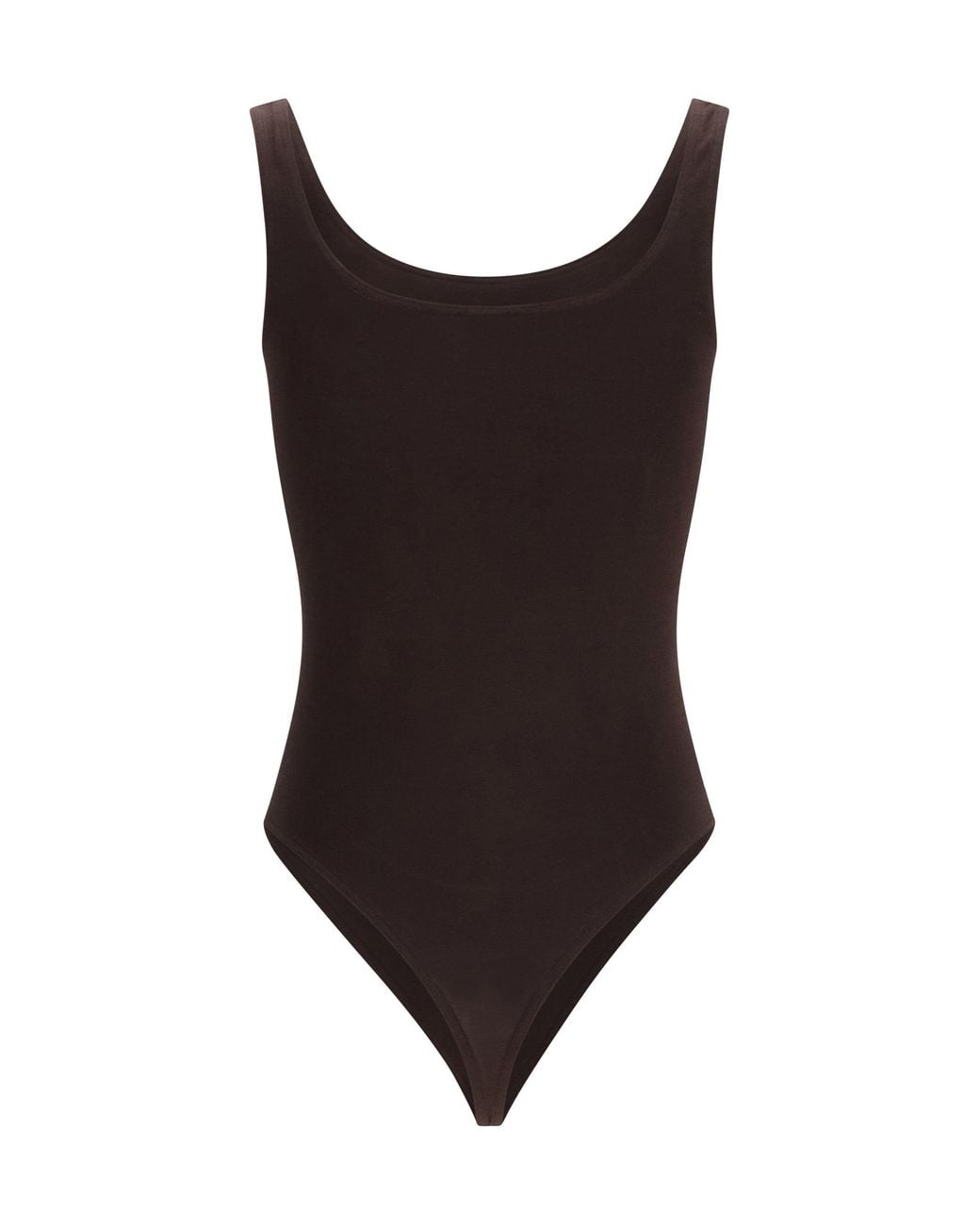 Wolford Brown Jamaika Body Dark Wood